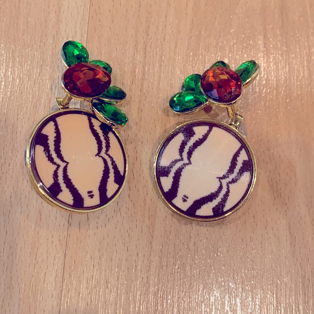 NEVER Worn SASSY JONES Jacket Earrings